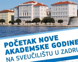 Pozivamo vas na organizirani obilazak Sveučilišta u Zadru i druga događanja u povodu početka nove akademske godine  na Sveučilištu u Zadru 